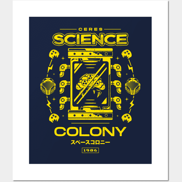 Science Colony Wall Art by logozaste